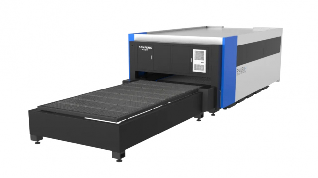 Ultra-High-Powered-5th-Gen-Series-Fibre-Laser-Cutter-Rear-view ( Fiber Laser / TITAN SF3015H 5